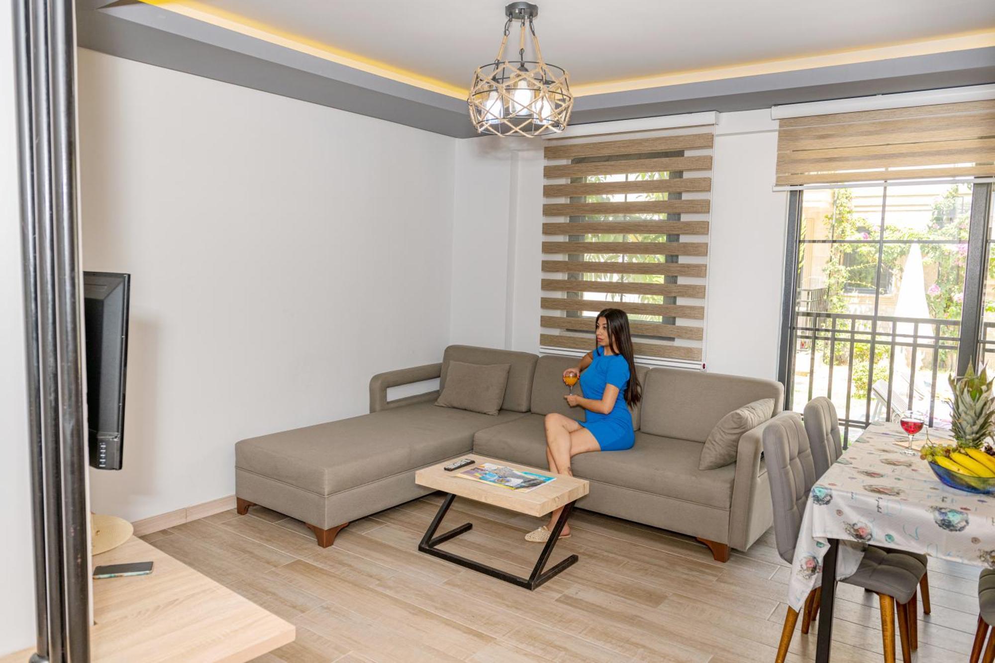 Yasam Park Apart Hotel - Fethiye Calis Beach 객실 사진